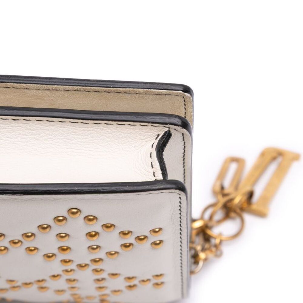 Dior Studded Calfskin Cannage Lady Dior Wallet On Chain - Picture 8 of 10